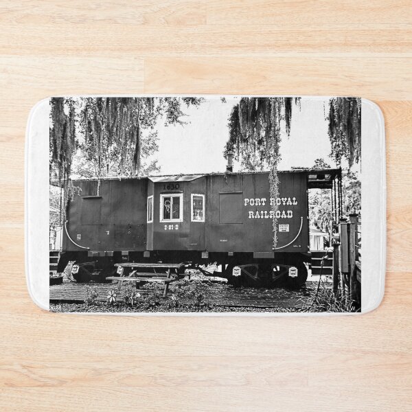 Item preview, Port Royal Railroad Black And White designed and sold by LisaWootenPhoto.