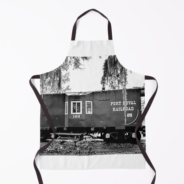 Item preview, Port Royal Railroad Black And White designed and sold by LisaWootenPhoto.