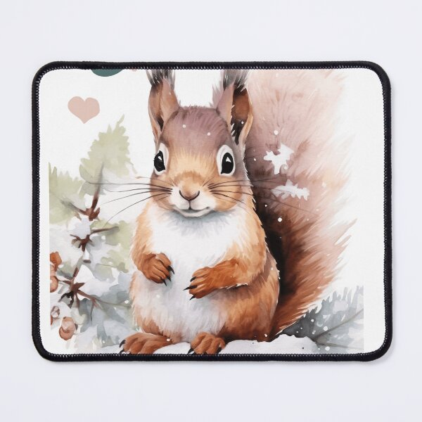 Item preview, Happy Birthday Greeting Cards - Watercolor Squirrel designed and sold by InkyGenies.