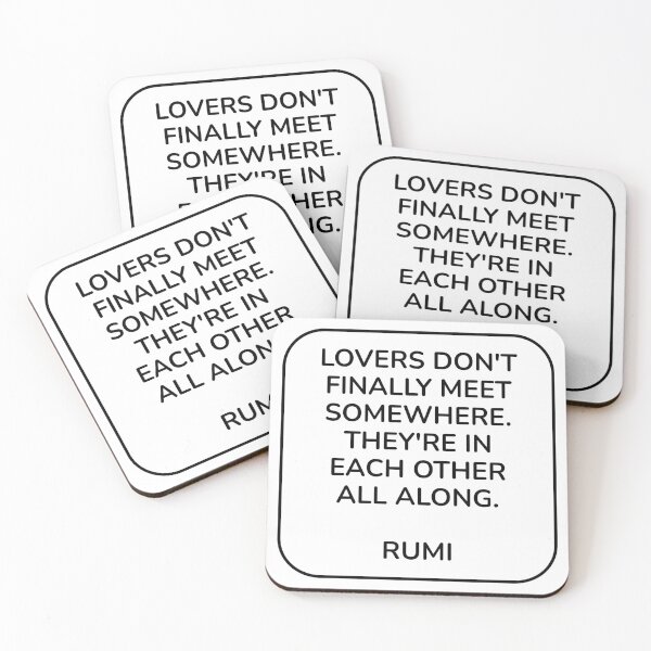 Item preview, Rumi Quotes - Lovers   designed and sold by Inspirationmotivation.