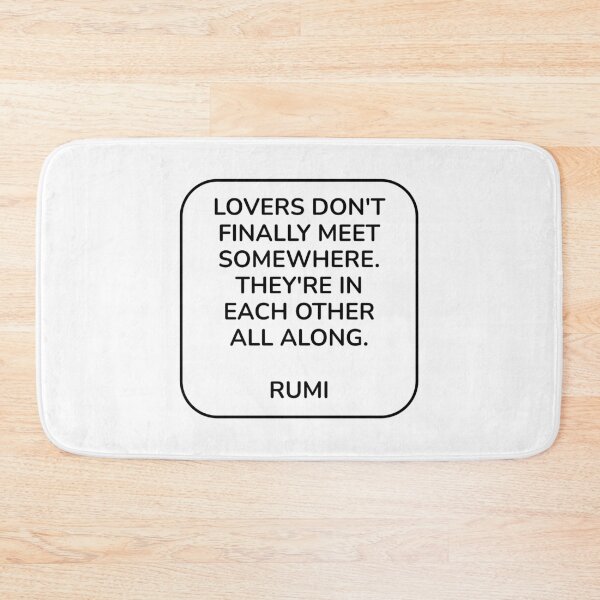 Item preview, Rumi Quotes - Lovers   designed and sold by Inspirationmotivation.