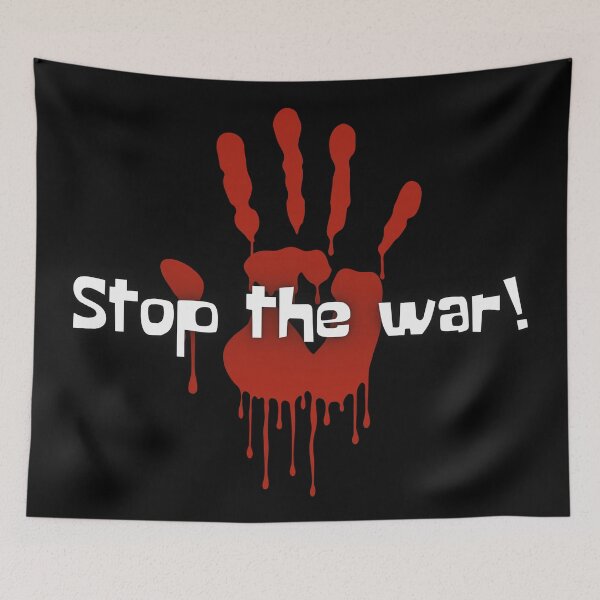 Item preview, Stop the war! designed and sold by Wiesława Smolińska.