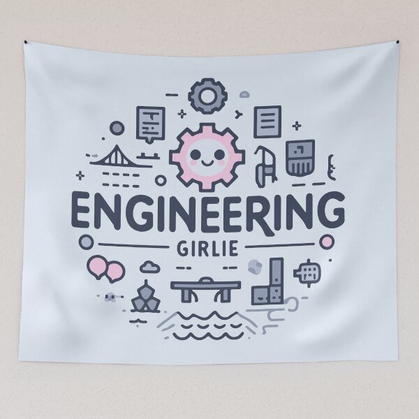 Item preview, Engineering Girly designed and sold by thegirlyshoppe.
