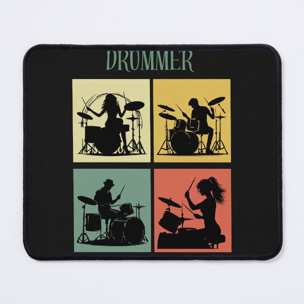 Item preview, Color Block Drummer Design designed and sold by AlienOccupation.