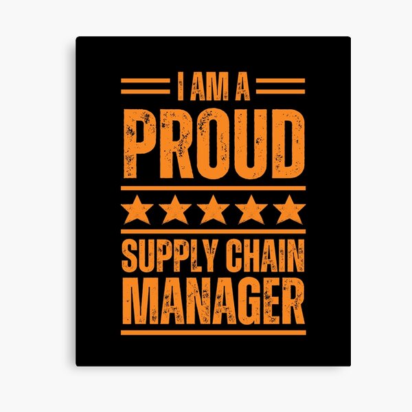 Item preview, I'm A very proud Supply chain manager designed and sold by rootartino.