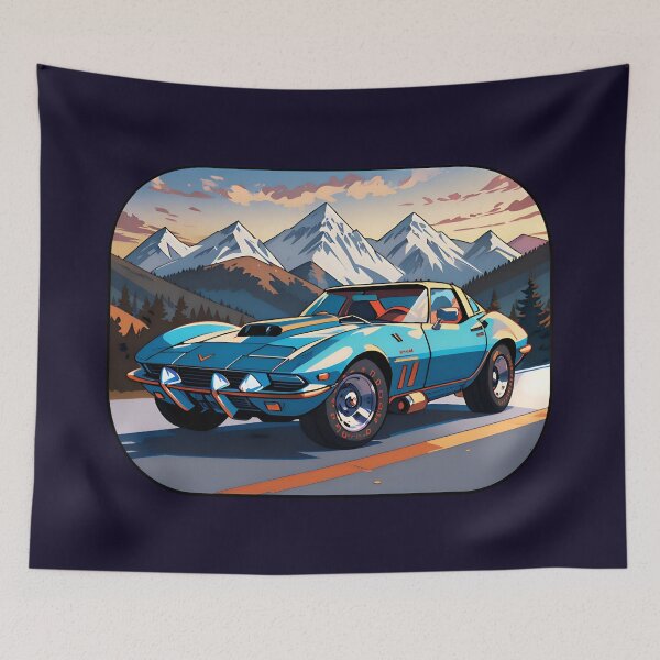 Item preview, Cool Classic Vintage Chevrolet Corvette designed and sold by TheArtOfPat.