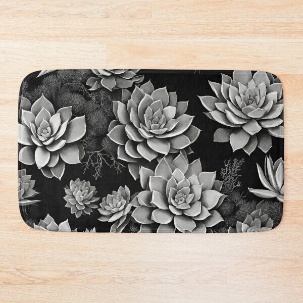 Item preview, Succulents Monochrome Black and White designed and sold by Neeshki.