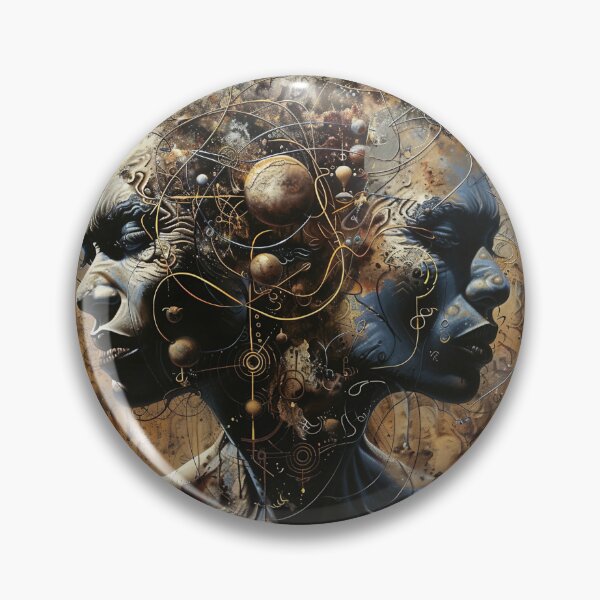 Item preview, Cosmic Wonder Abstract Art designed and sold by Obsidian Ink by Wilshire.