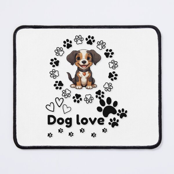 Item preview, Dog love design designed and sold by AmaHC-Store.