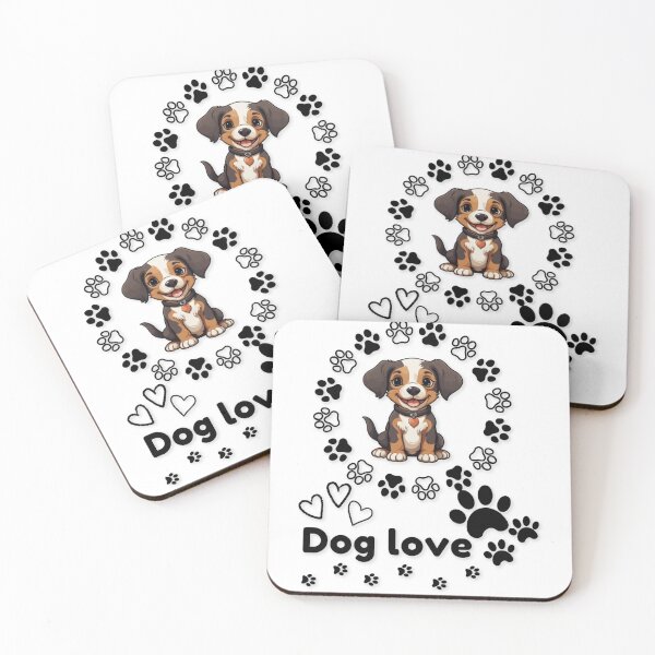 Item preview, Dog love design designed and sold by AmaHC-Store.