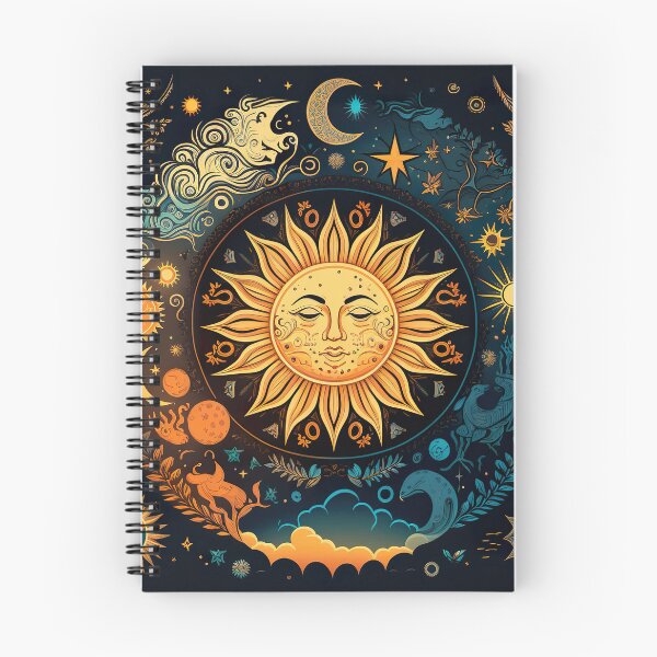 Item preview, Sun And Moon Celestial Elements Artwork designed and sold by Magnuna.