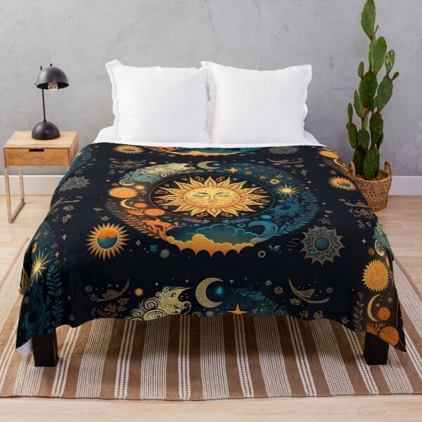 Item preview, Sun And Moon Celestial Elements Artwork designed and sold by Magnuna.