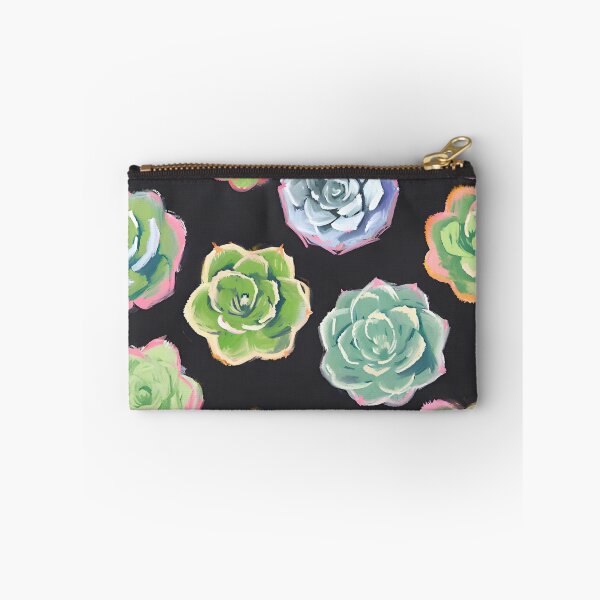 Item preview, Brushtrokes Succulents on Black designed and sold by Neeshki.
