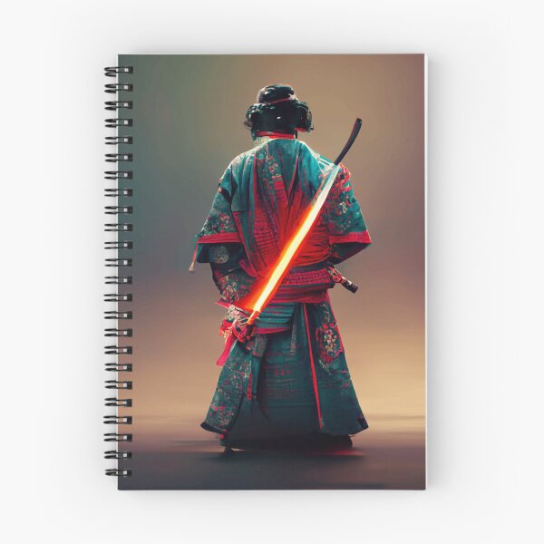 Item preview, Samurai with a glowing sword  designed and sold by DaisAtkinson.