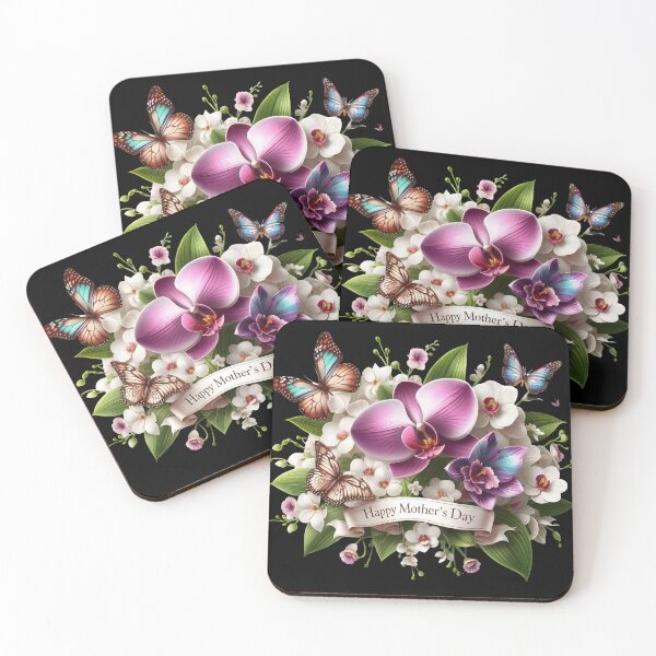 Item preview, Orchids for Mom 2024: 3D Textured Flowers designed and sold by sofia1971.