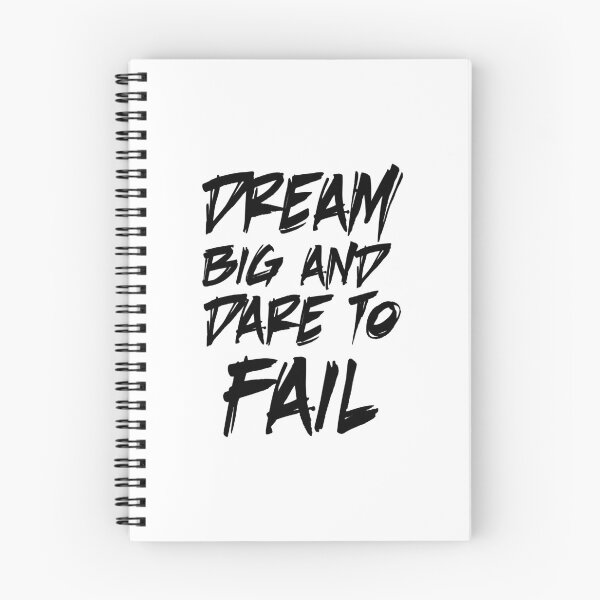 Item preview, dream big and dare to fail designed and sold by 101univers.