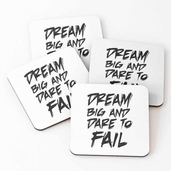 Item preview, dream big and dare to fail designed and sold by 101univers.