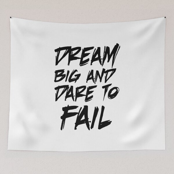 Item preview, dream big and dare to fail designed and sold by 101univers.