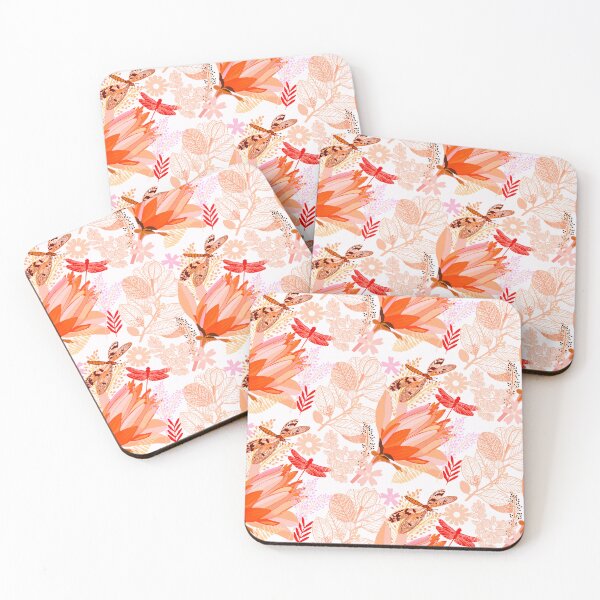 Item preview, Delicate detailed protea flower pattern. designed and sold by Meteryards.