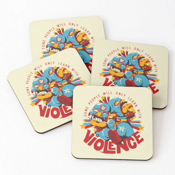 Item preview, Learn With Violence White Background designed and sold by raffaus.