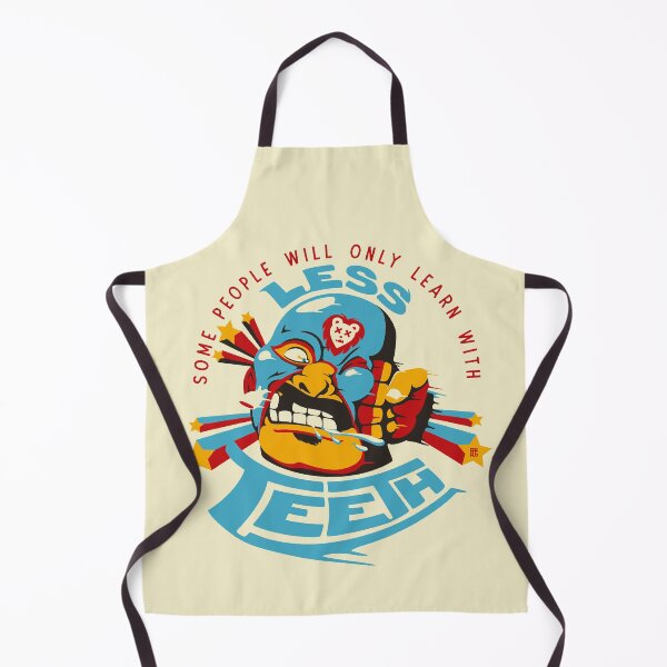 Item preview, Learn With Violence Less Teeth White Background designed and sold by raffaus.