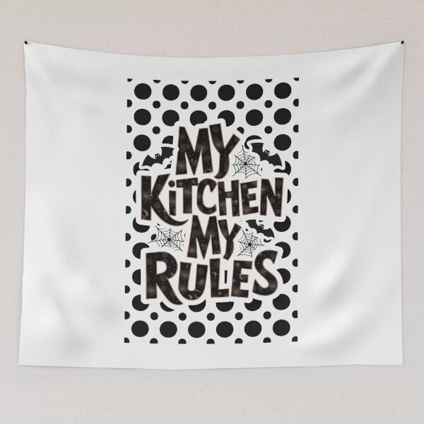 Item preview, My kitchen my rules designed and sold by bukajart.