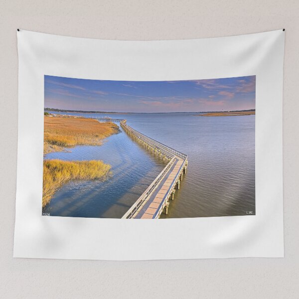 Item preview, Looking Down On Port Royal Sound South Carolina  designed and sold by LisaWootenPhoto.