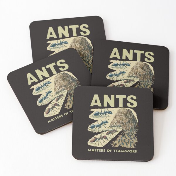 Item preview, A cool T-shirt for insect lovers. Ants working as a team. 'ANTS: MASTERS OF TEAMWORK!'. designed and sold by Gadget80.