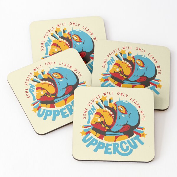 Item preview, Learn With Violence Uppercut White Background designed and sold by raffaus.