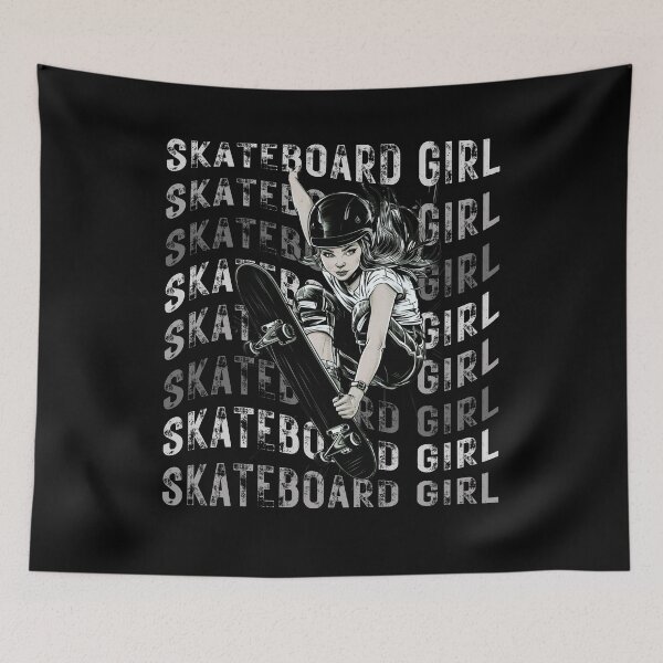 Item preview, Skateboard Girl designed and sold by MimsTees.