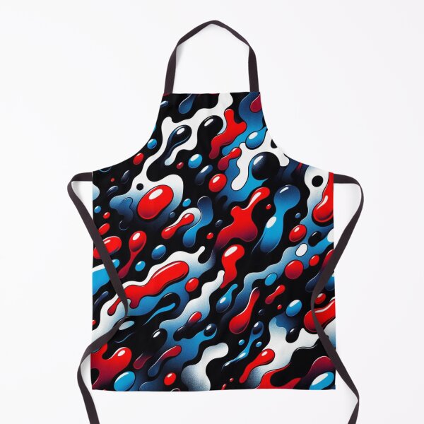 Item preview, Flowing drops in primary colors designed and sold by suffixcouture.