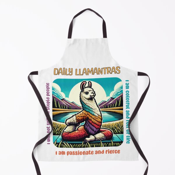Item preview, Daily Llamantras designed and sold by Catherine Harrison.