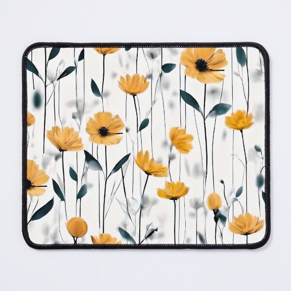 Item preview, Floating Yellow Flowers designed and sold by Zenvo.