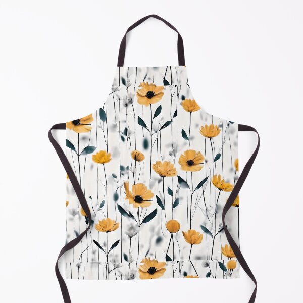 Item preview, Floating Yellow Flowers designed and sold by Zenvo.