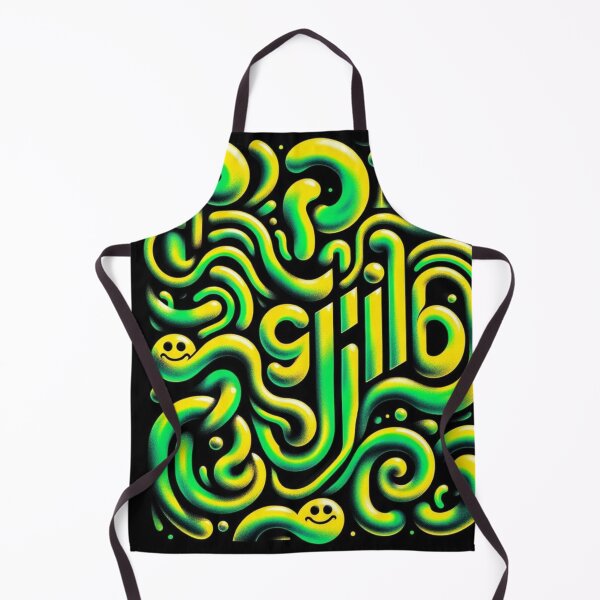 Item preview, Neon colors, dynamic lettering designed and sold by suffixcouture.