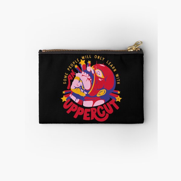 Item preview, Learn With Violence Uppercut Black Background designed and sold by raffaus.