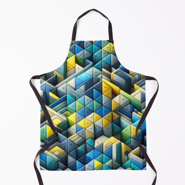 Item preview, Isometric Block Maze designed and sold by suffixcouture.