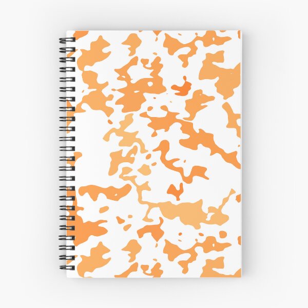 Item preview, 2D Creamsicle Cow Print Pattern designed and sold by TheRulerofEarth.
