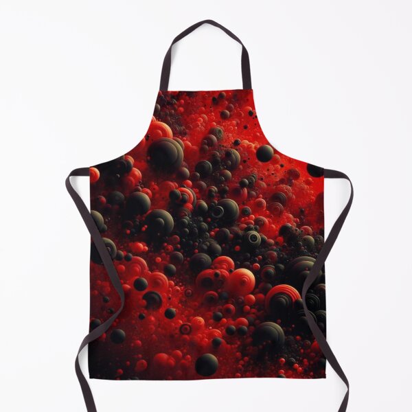 Item preview, Abstract red spheres designed and sold by suffixcouture.