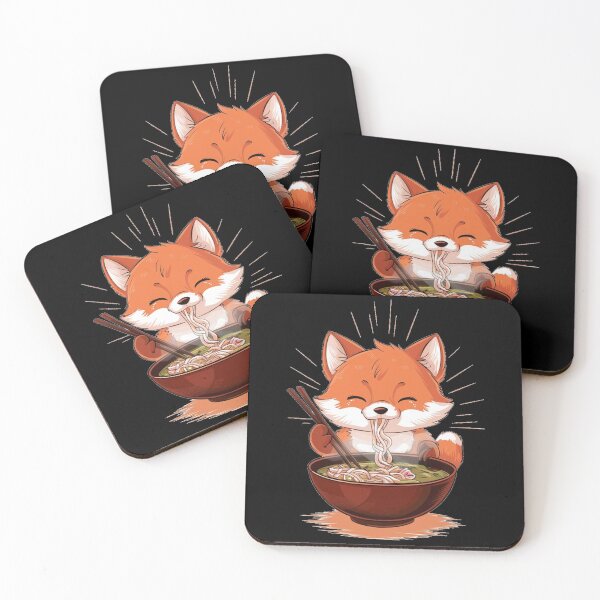 Item preview, Ramen fox designed and sold by WildernessTints.