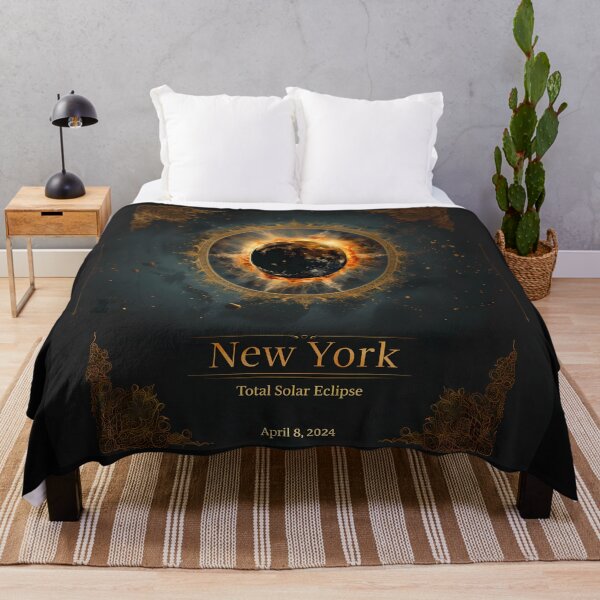 Item preview, New York 2024 Solar Eclipse Design designed and sold by David Balzen.