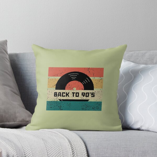 Item preview, Back To 90's | Vinyl Record Illustration | Pastel Green Background designed and sold by RM-Journey.