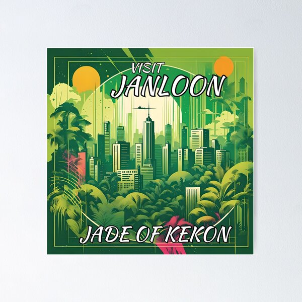Item preview, Visit Janloon! designed and sold by Connor-Jameson.