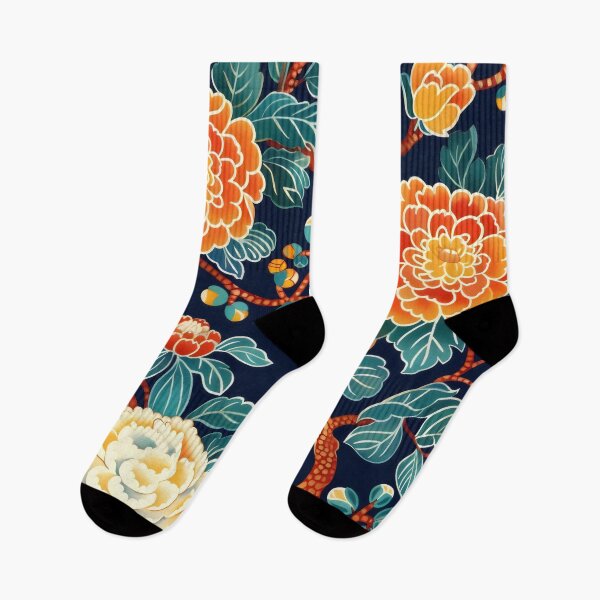 Item preview, Korean style floral pattern designed and sold by CulturalVibes.