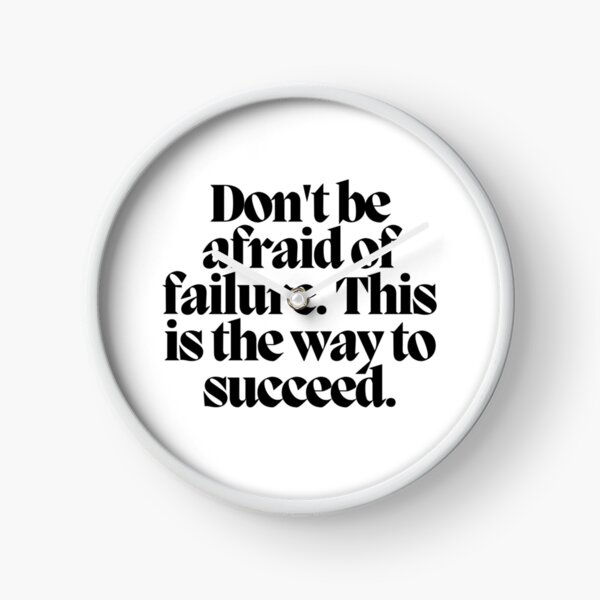 Item preview, Don't be afraid of failure. This is the way to succeed.  designed and sold by CharmStudio.