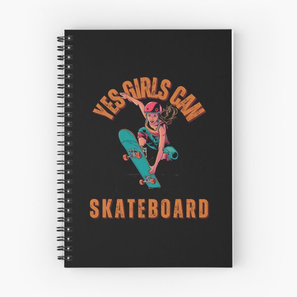 Item preview, Yes! Girls Can Skateboard designed and sold by MimsTees.