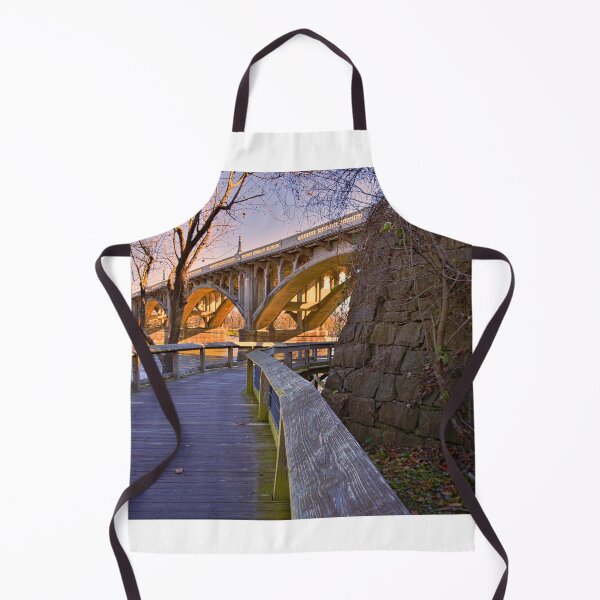 Item preview, Gervais Street Bridge Walkway In Winter designed and sold by LisaWootenPhoto.