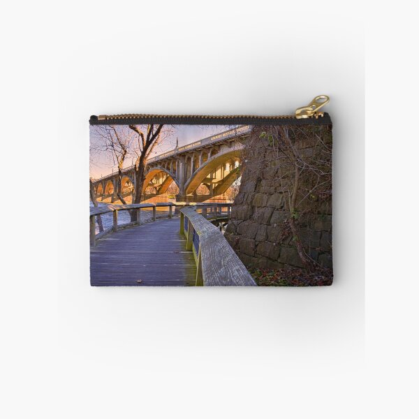 Item preview, Gervais Street Bridge Walkway In Winter designed and sold by LisaWootenPhoto.