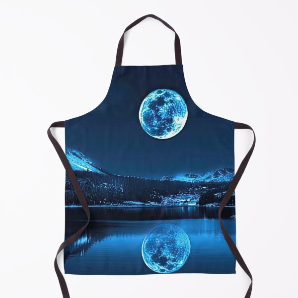 Aperçu de l'œuvre Lune Réflexion Nature Vue créée et vendue par momosstyle.