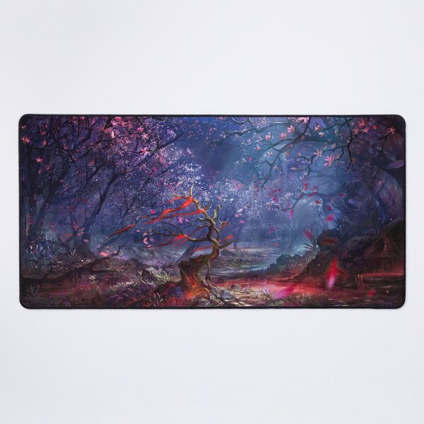 Item preview, Sakura Tree Forest Nature View designed and sold by momosstyle.